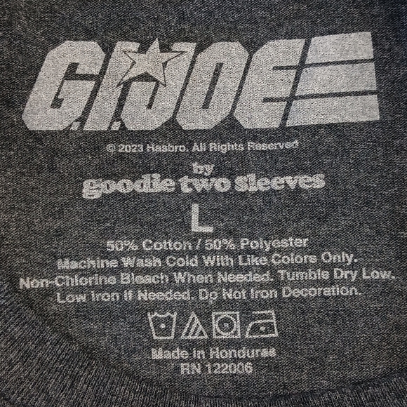 GI JOE Cobra gray t-shirt - Picture 3 of 3